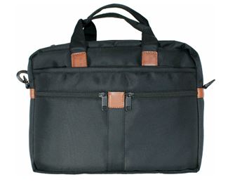 Carlzen | Black Messenger bag for Men